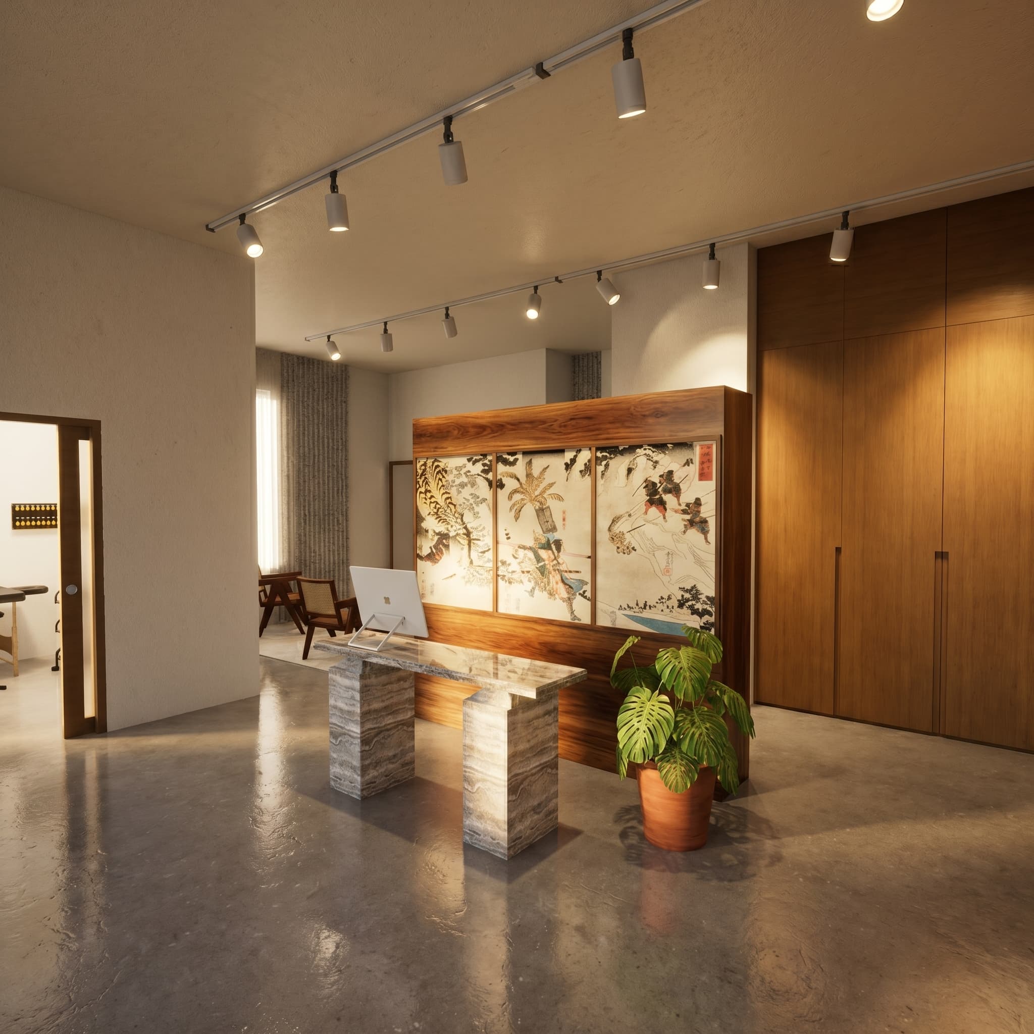 Vue d'ensemble du Salon Harry — tatouage